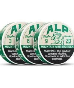 ALP Mountain Wintergreen Nicotine Pouches 1