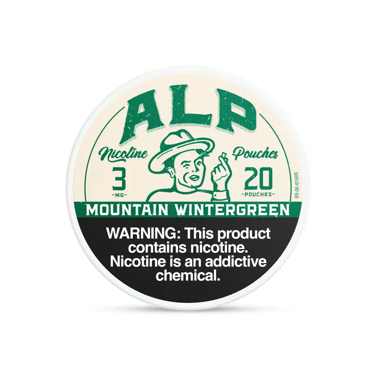 ALP Mountain Wintergreen Nicotine Pouches 5