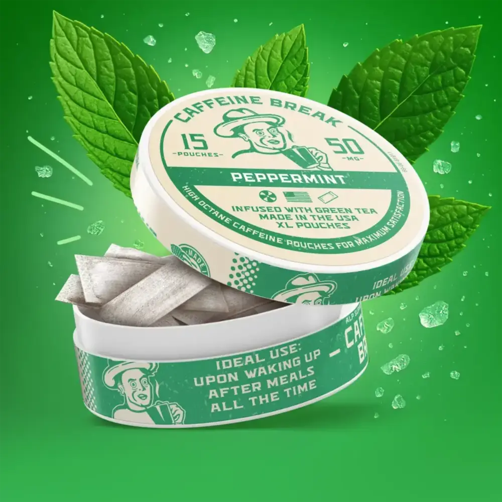 ALP Peppermint Caffeine Pouches 2