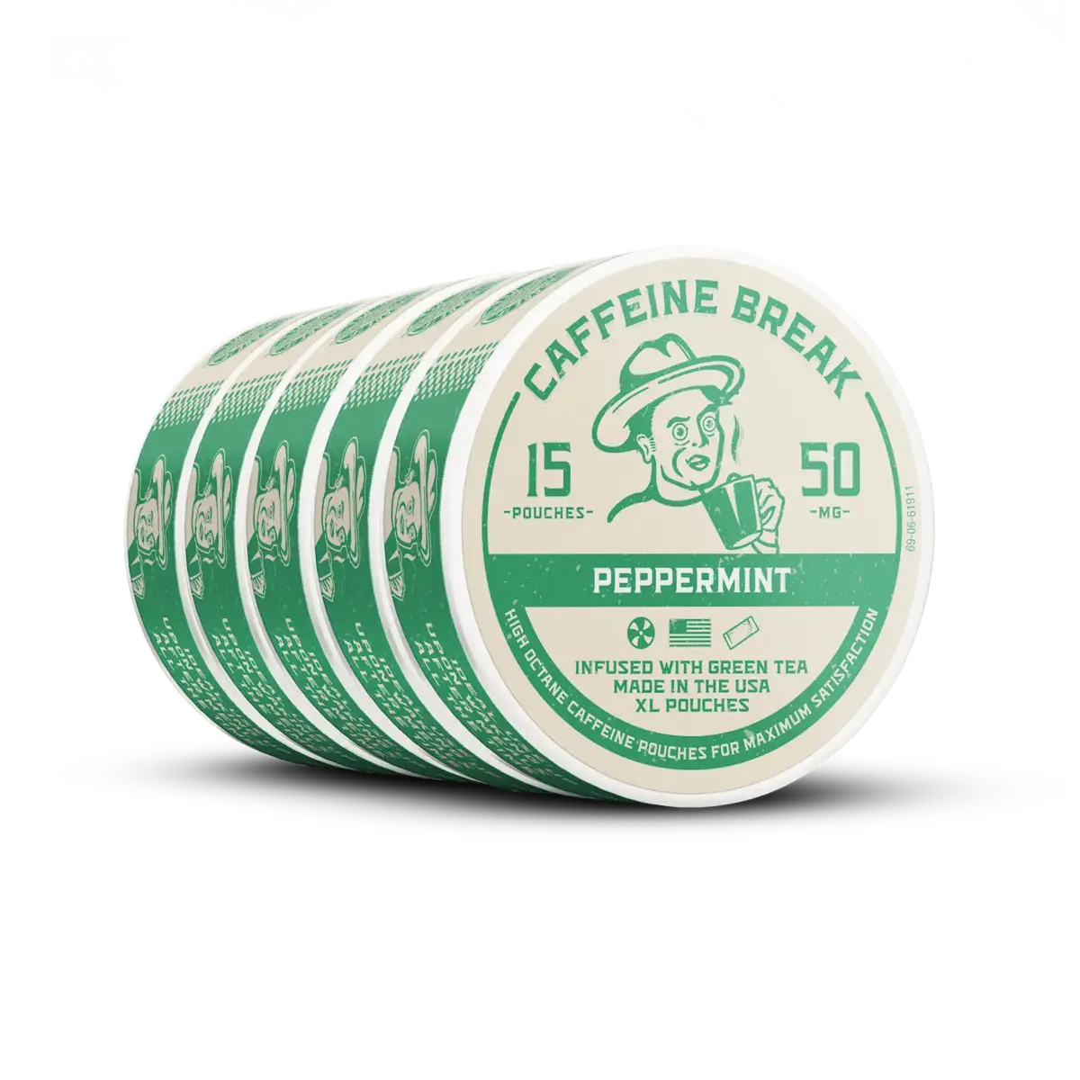 ALP Peppermint Caffeine Pouches 6