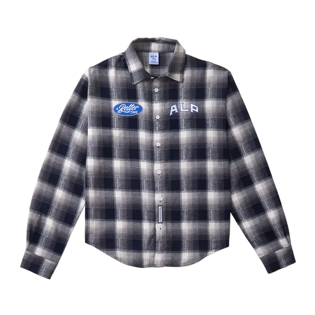 Workman's Flannel Black Plaid